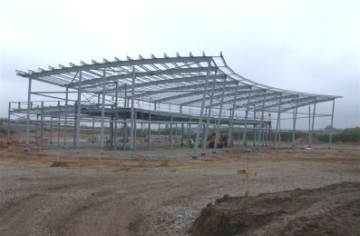 Audi Norwich Steelwork 1